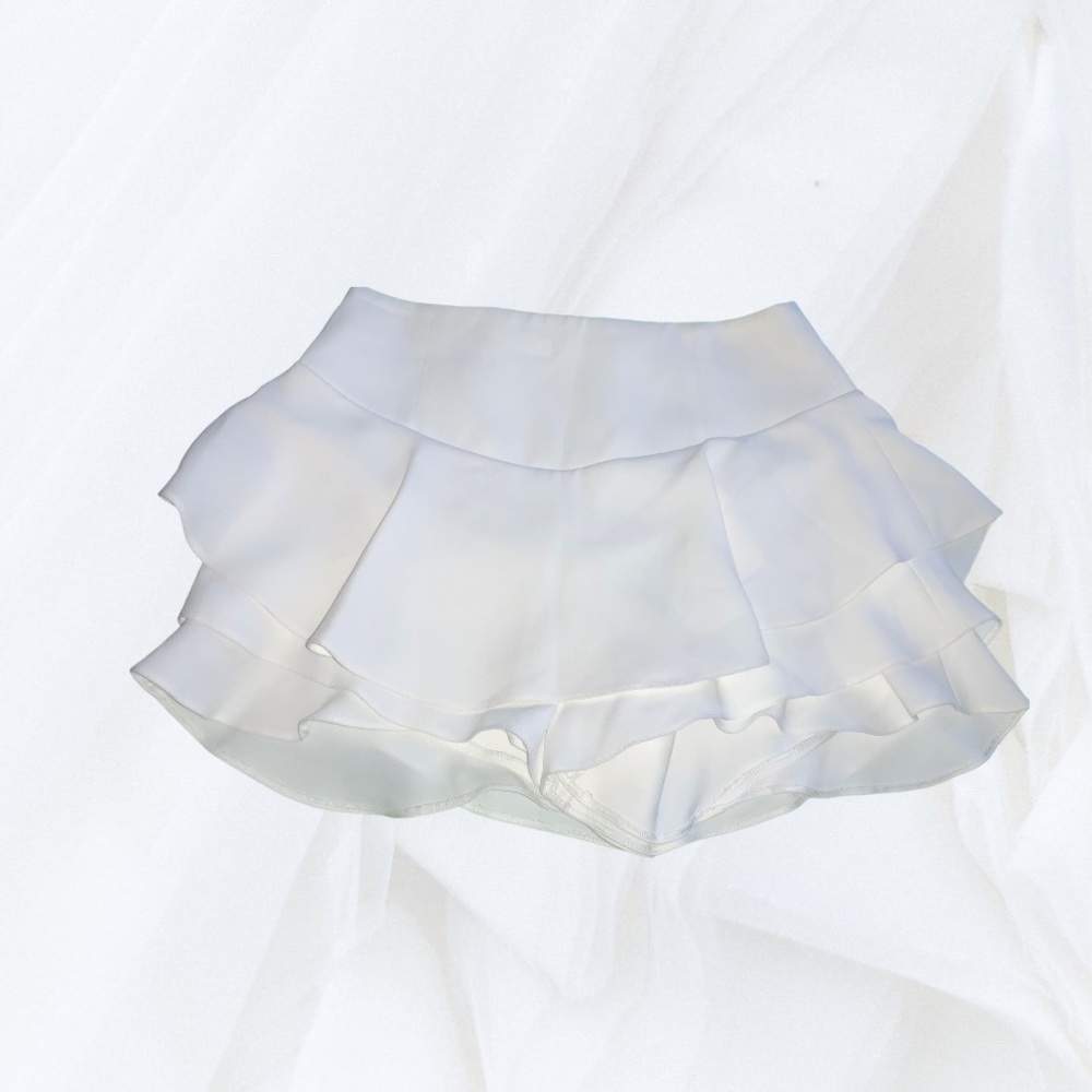 Zara Women XS White Skirt
